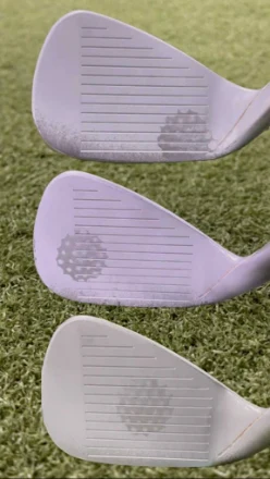 Strike point on the clubface