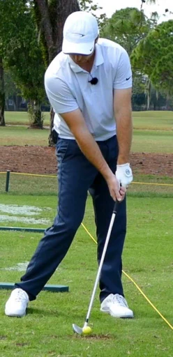 Clubface direction determines the starting line