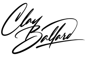 Clay Ballard signature