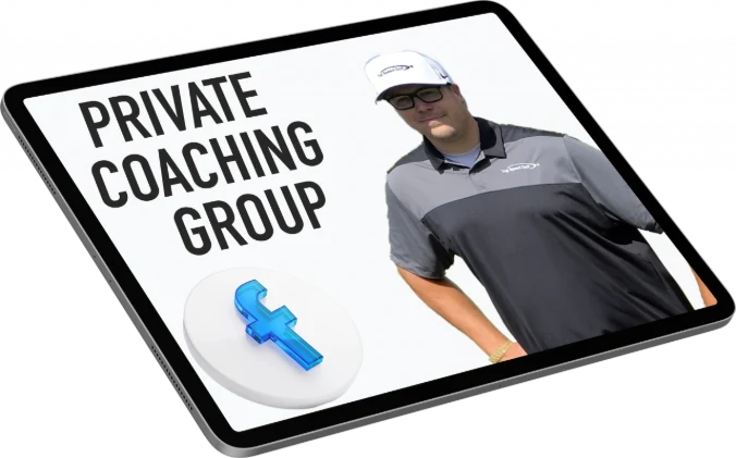 Private coaching group on a tablet